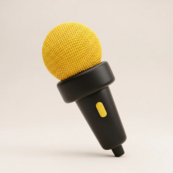 Stylized Microphone