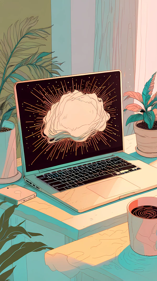 Cozy Desk Workspace