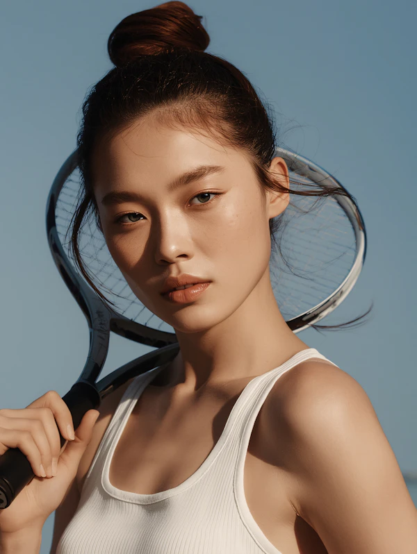 Sporty Woman Outdoors