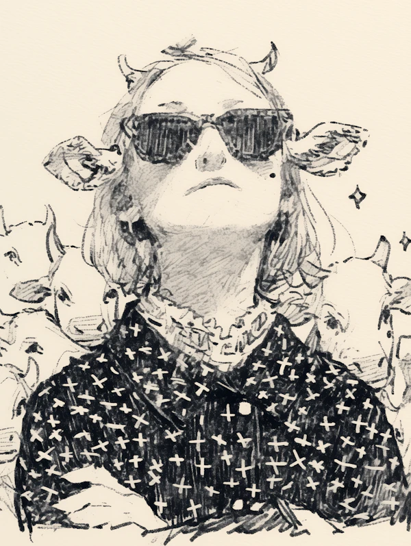 Stylized Hybrid Portrait