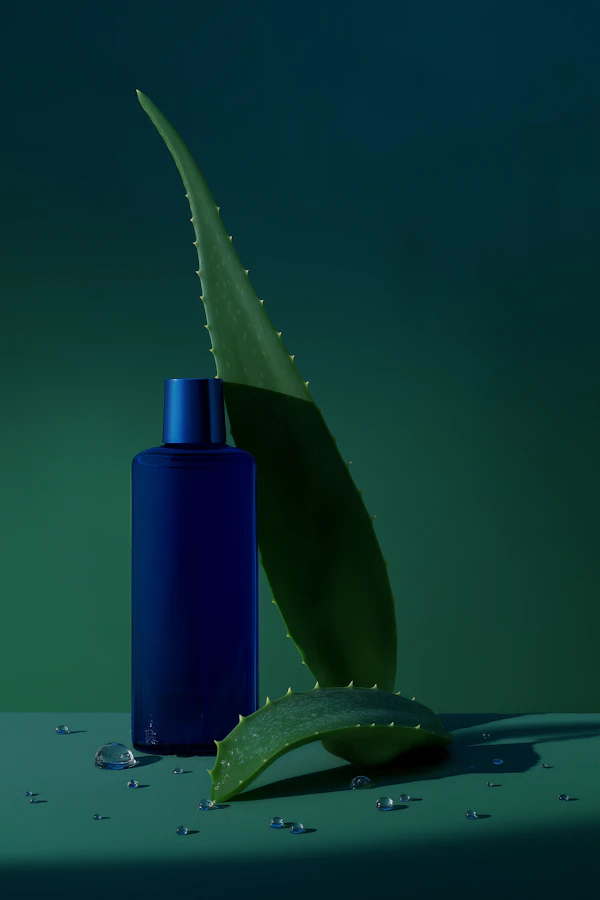 Aloe Vera Bottle Display