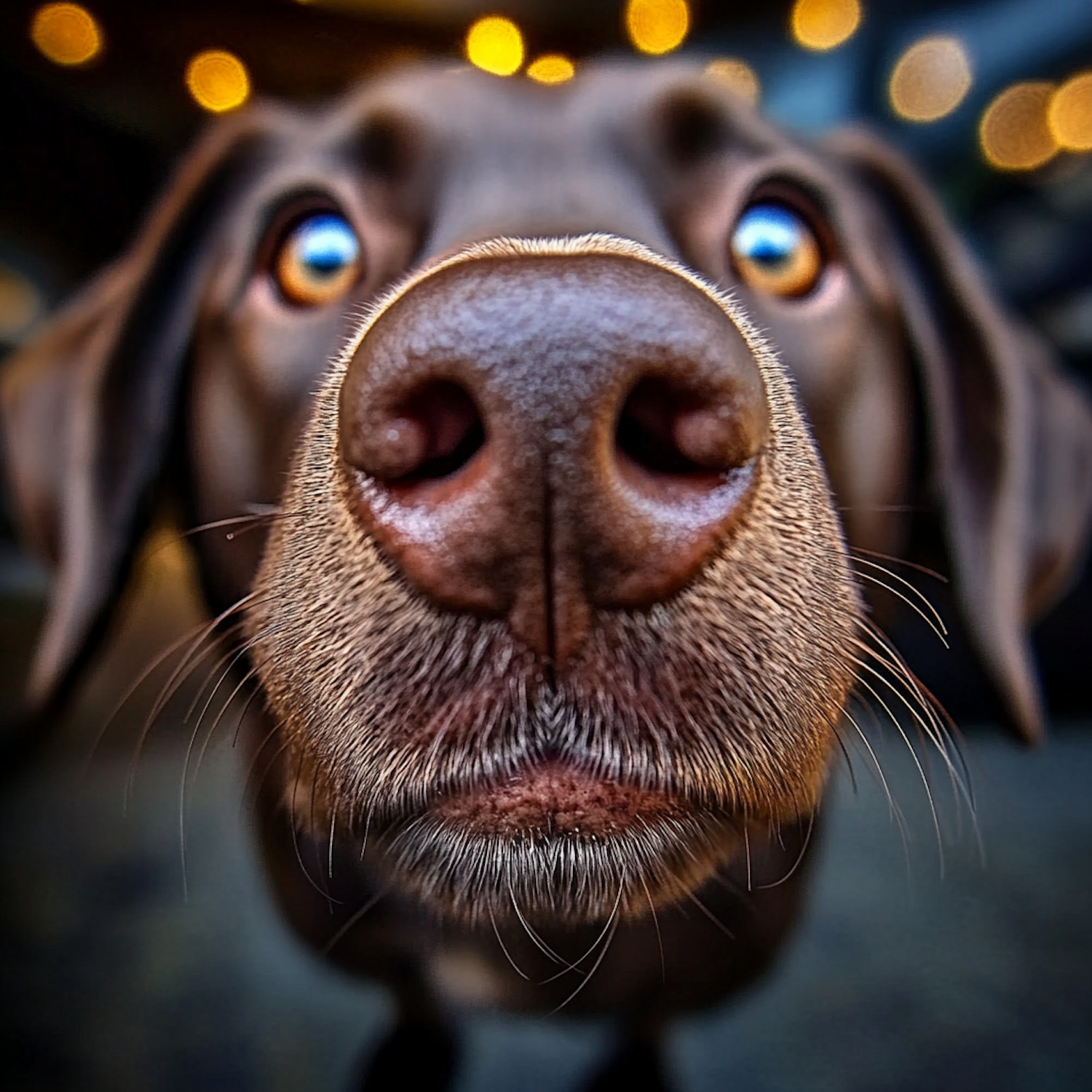 Close-up of a Dog's Nose