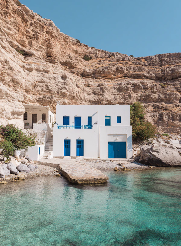 Coastal White Building