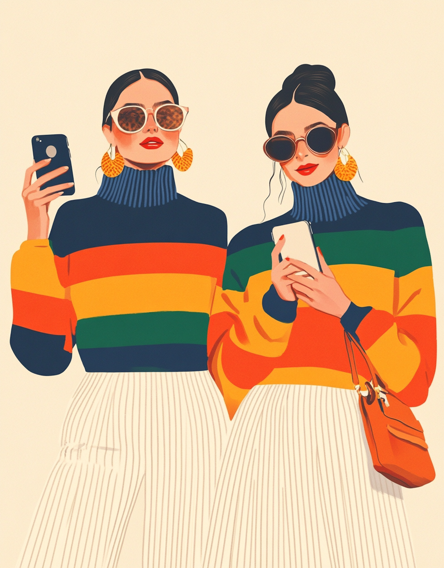 Colorful Striped Sweaters