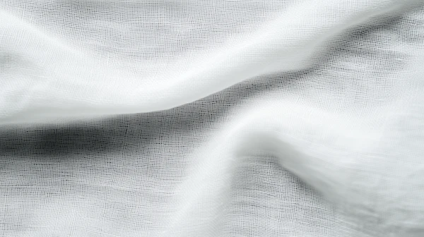 Close-up of White Fabric