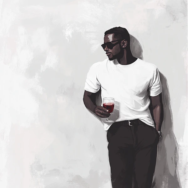 Stylish Man Illustration