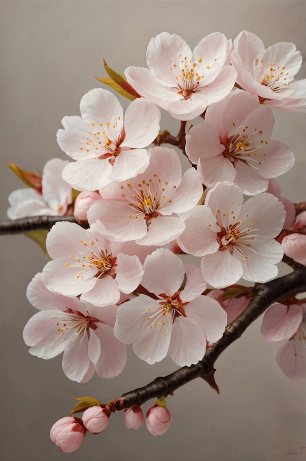 Cherry Blossoms in Full Bloom