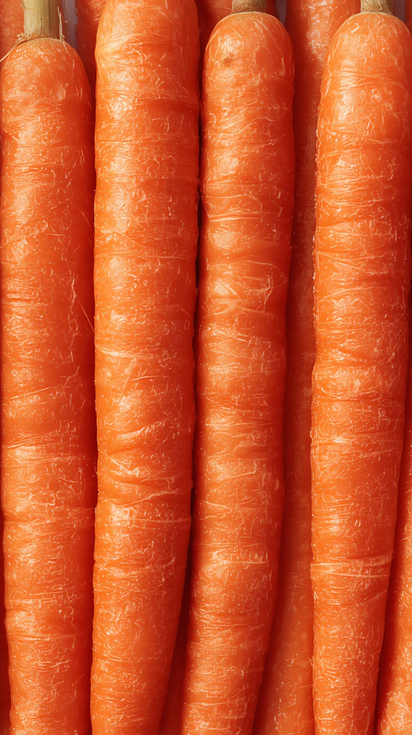 Fresh Carrots Close-Up