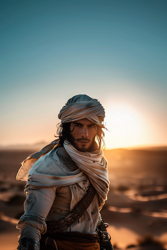 Desert Nomad Portrait