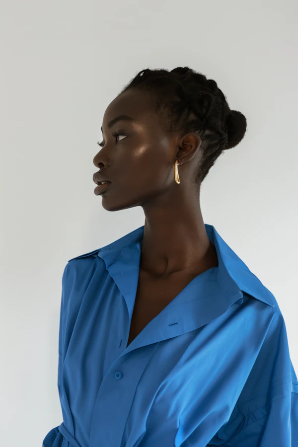 Elegant Profile Portrait