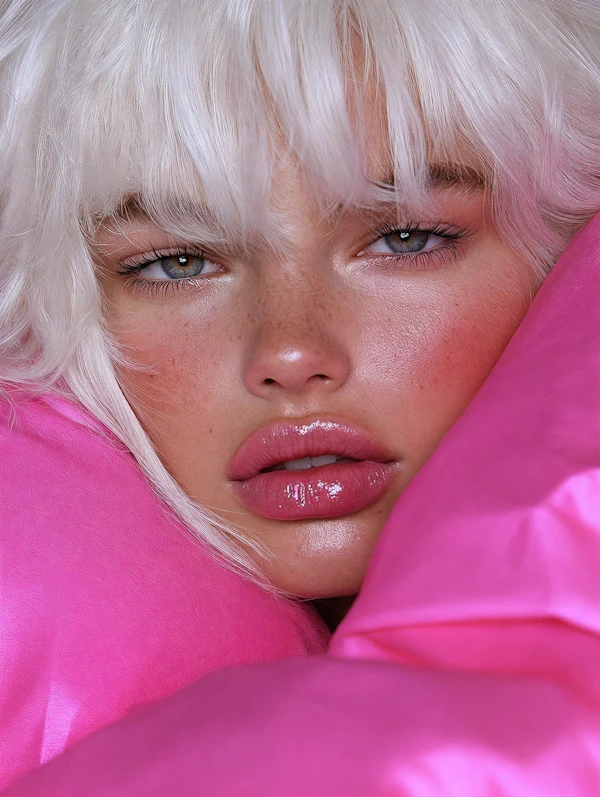 Platinum Blonde Portrait