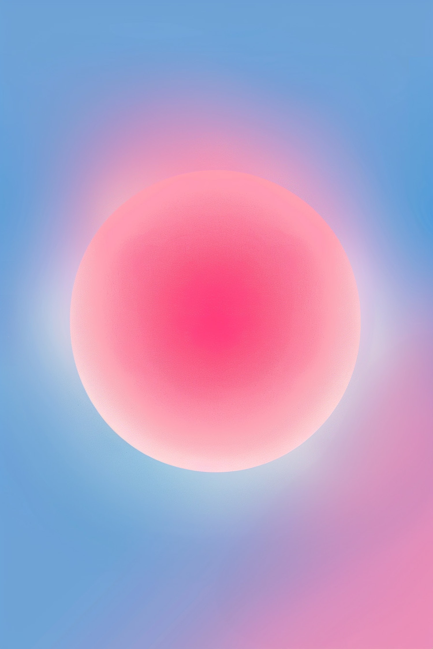 Glowing Pink Sphere