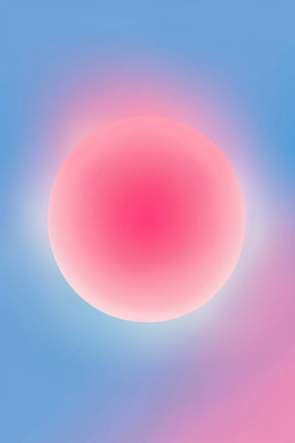 Glowing Pink Sphere
