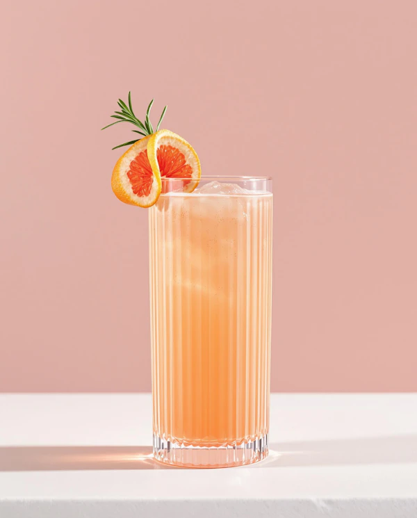 Grapefruit Drink Display