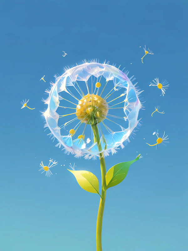 Dandelion Illustration