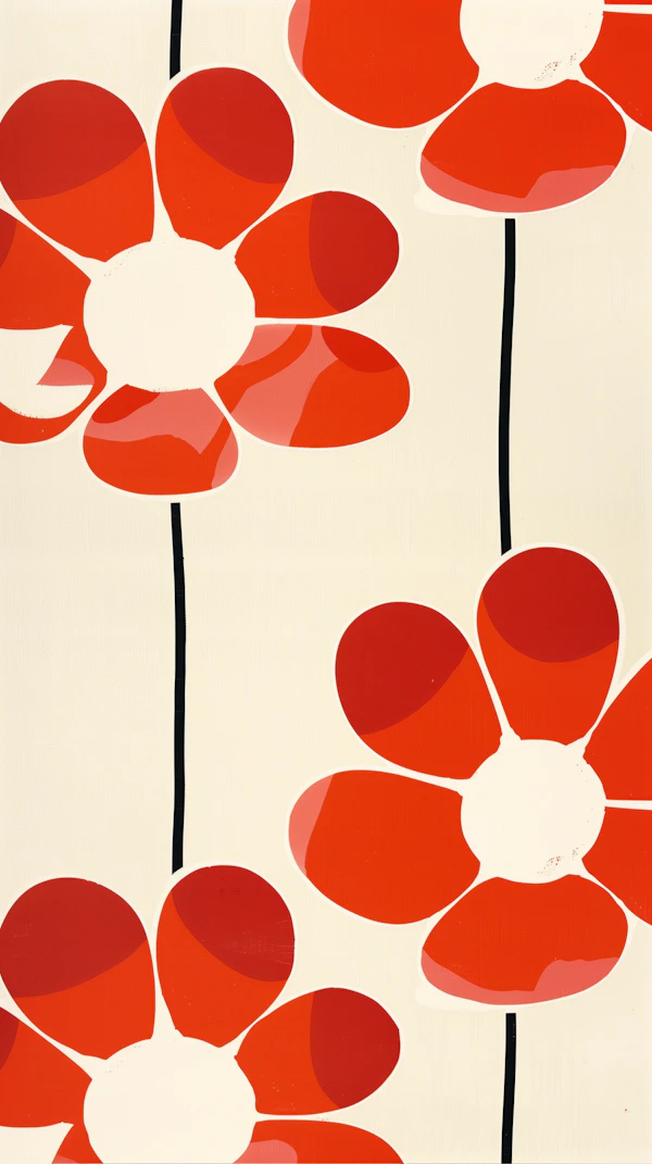 Modern Floral Pattern