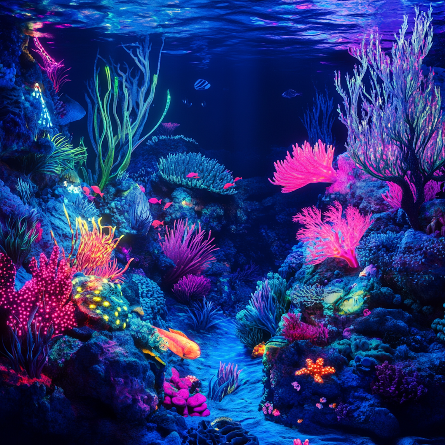 Vibrant Underwater Scene