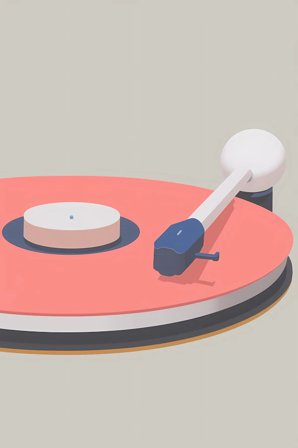 Stylized Turntable Art