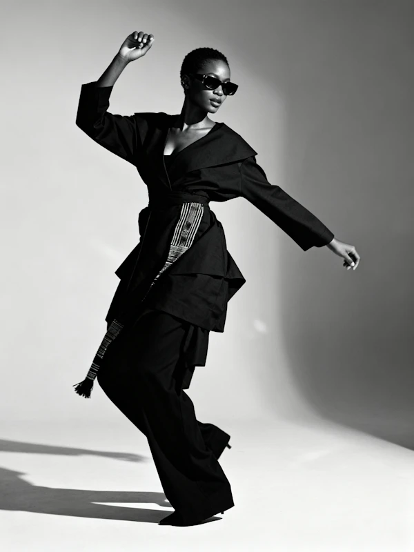 Dynamic Fashion Pose