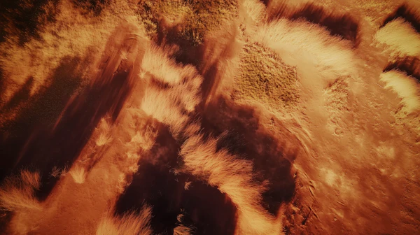 Desert Landscape Aerial