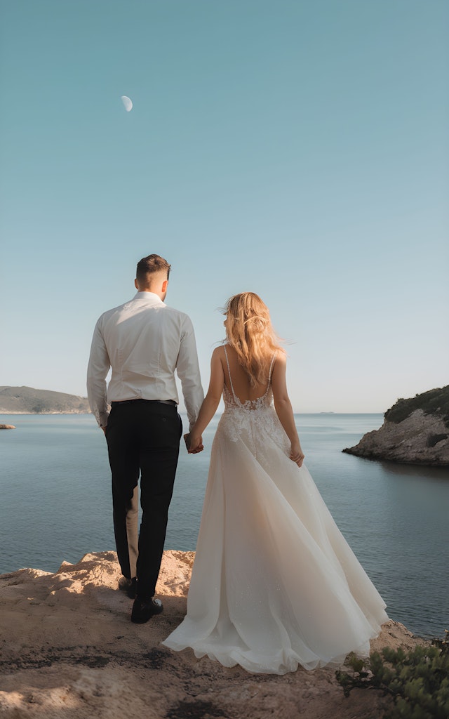 Serene Cliffside Wedding