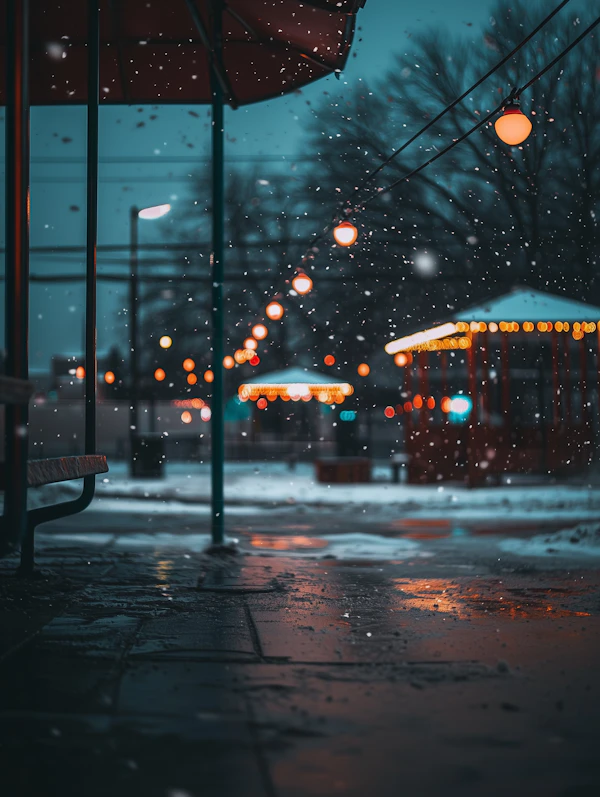 Winter Evening Glow