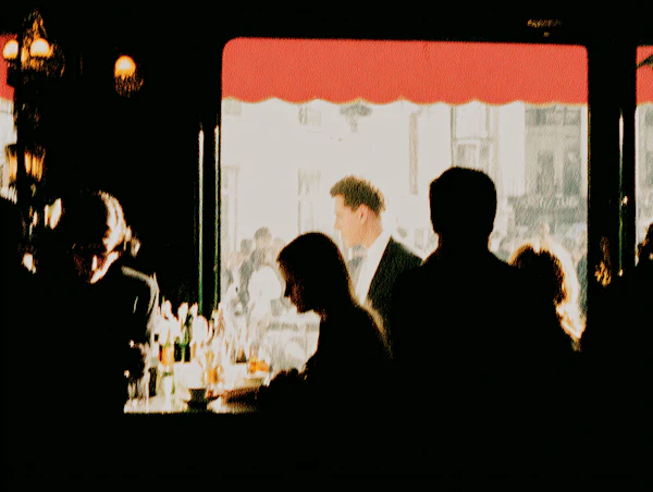 Cafe Interior Silhouettes