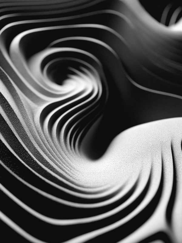 Abstract Grayscale Curves