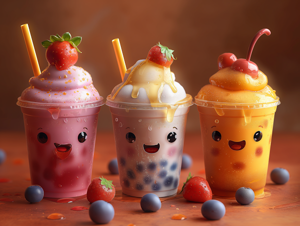 Animated Beverage Cups