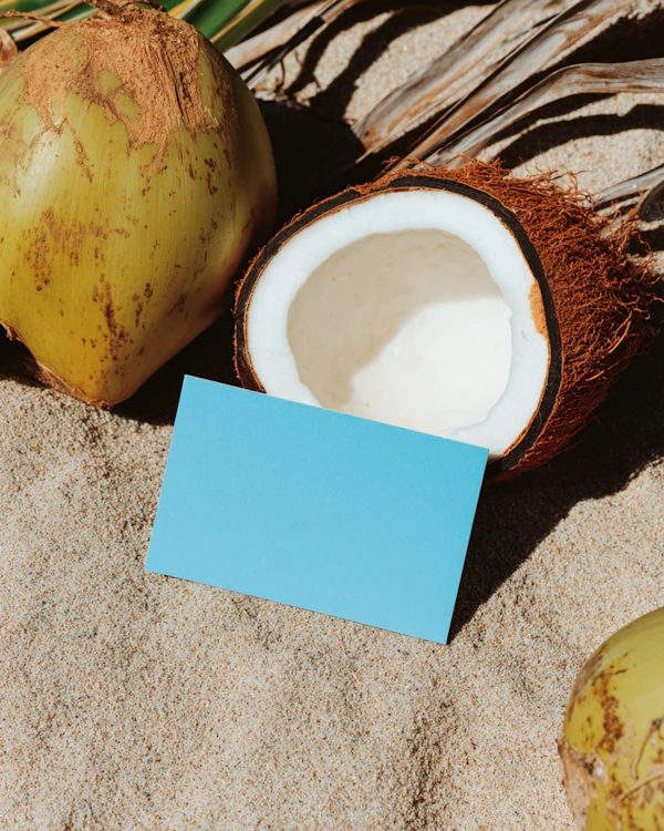 Tropical Coconut Scene