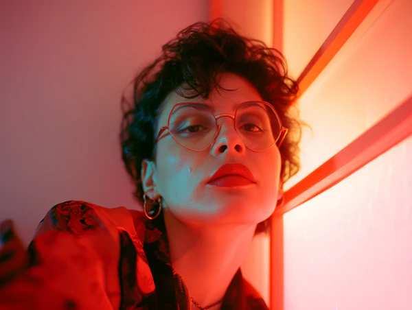 Confident Enigma in Rouge