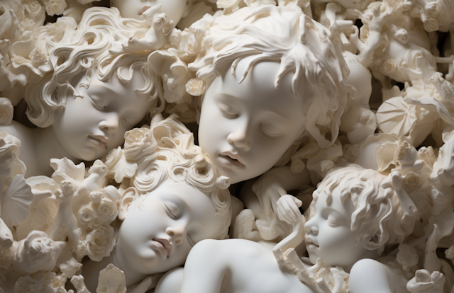 Serene Slumber of Cherubs