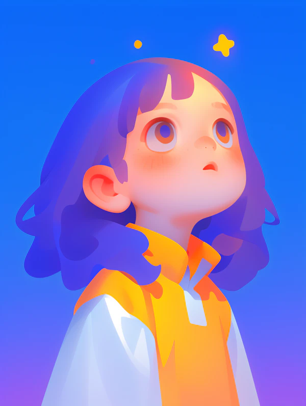 Dreamy Child Portrait
