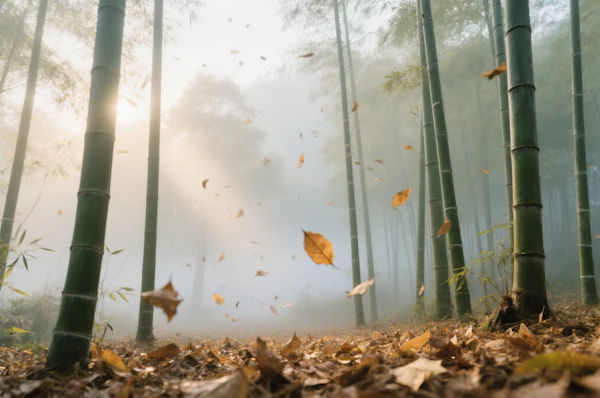 Serene Bamboo Forest
