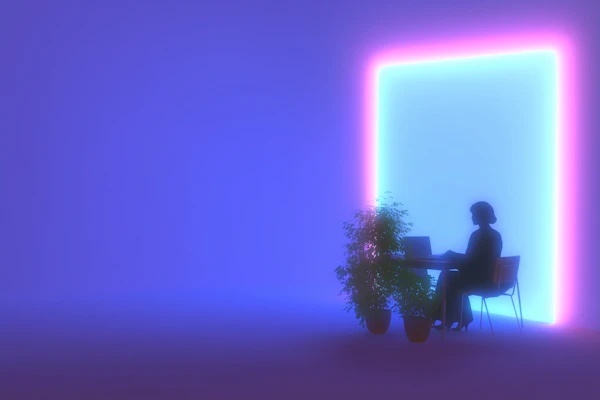 Futuristic Workspace