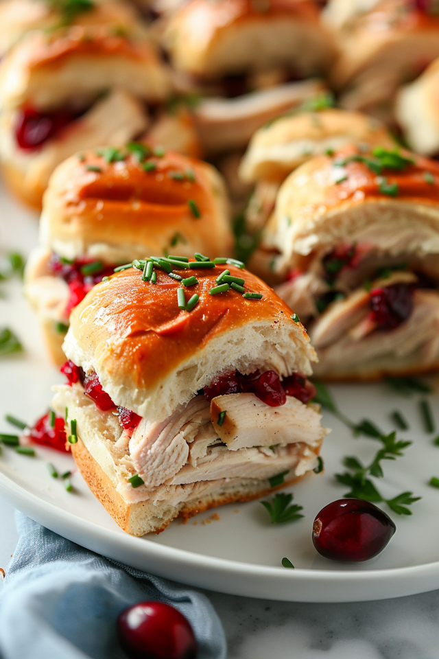 Festive Turkey Sliders