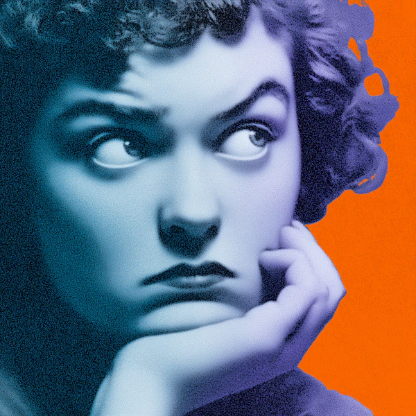 Pensive Portrait Art