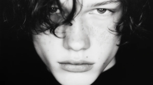 Moody Portrait Close-Up