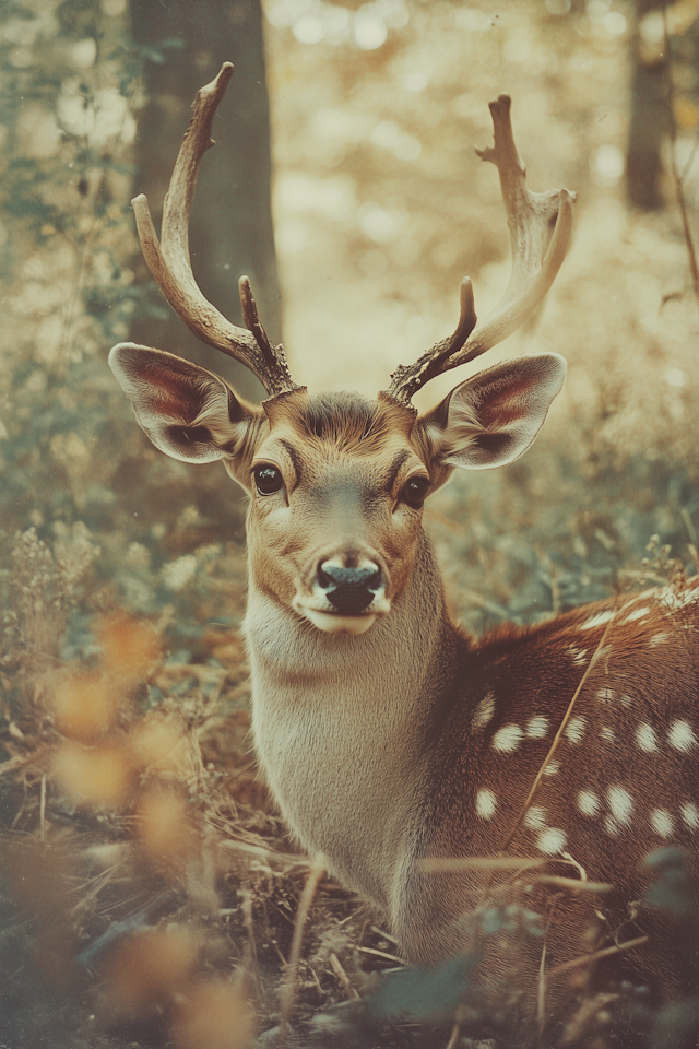 Deer in Natural Setting