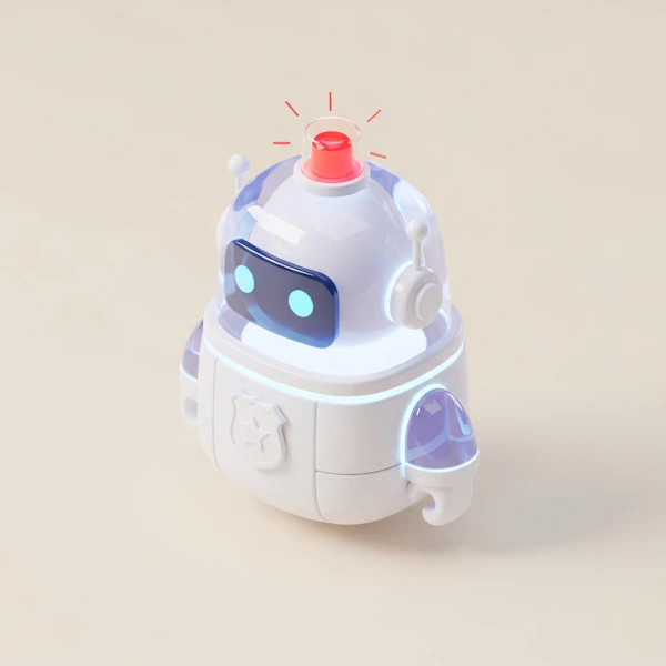 Futuristic Security Bot