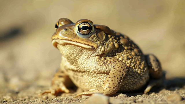 Close-up of a Toad