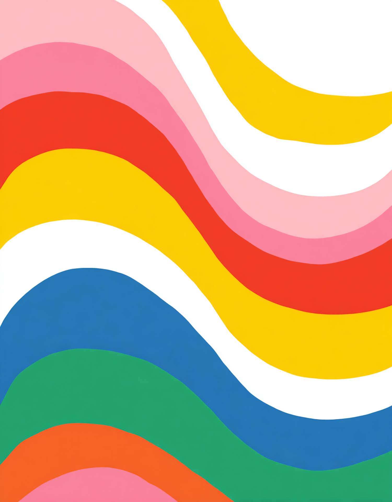 Colorful Wavy Lines