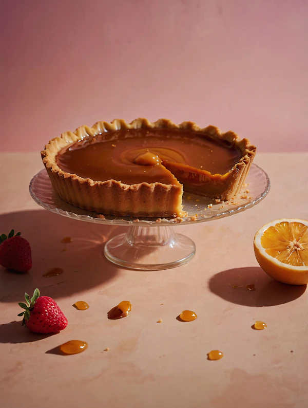 Caramel Tart Display