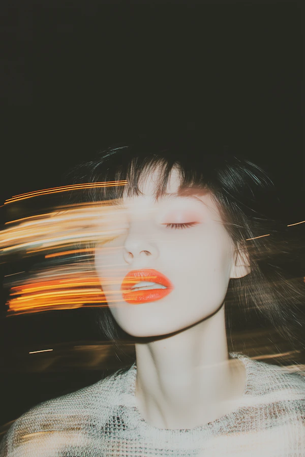 Surreal Portrait Close-Up