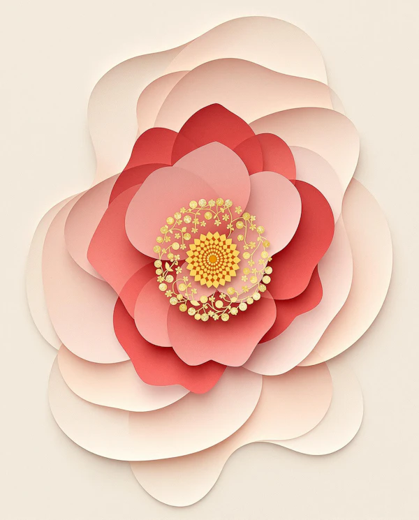 Layered Floral Design