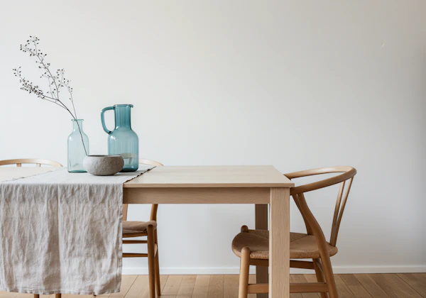 Minimalist Dining Setup