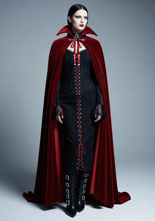 Gothic Elegance Portrait