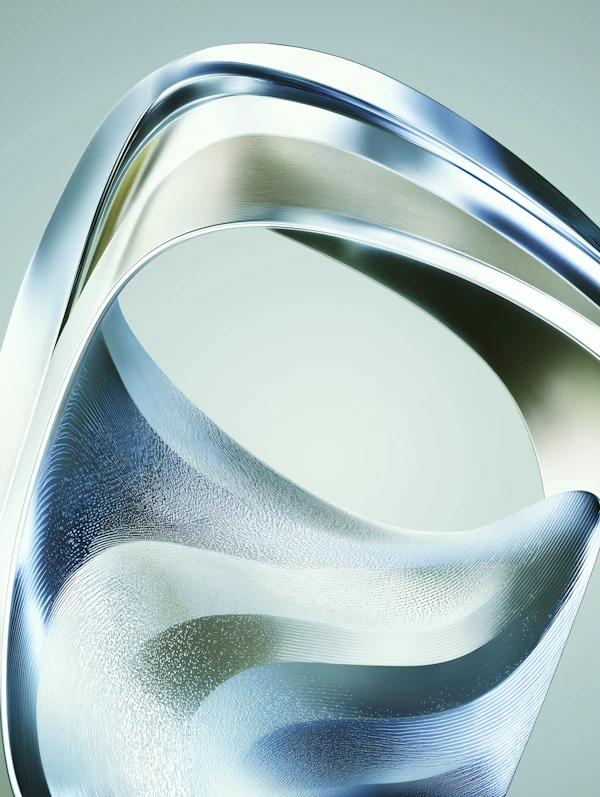 Futuristic Metallic Design