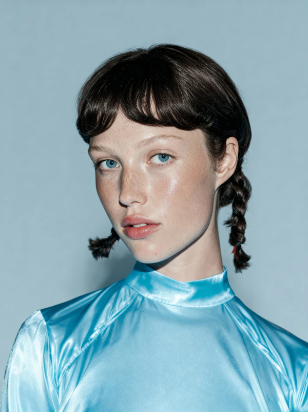Portrait of Braided Woman