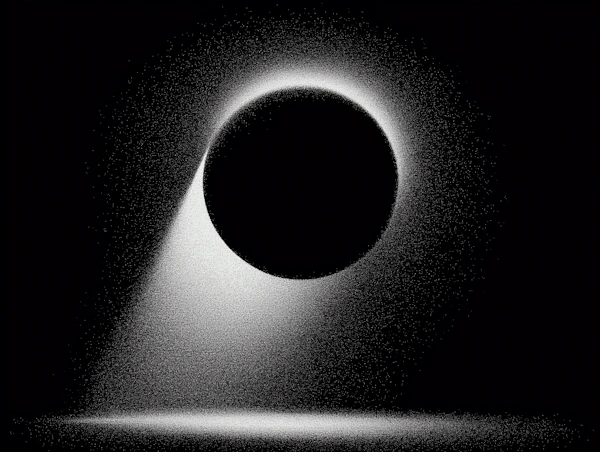 Cosmic Halo Abstract